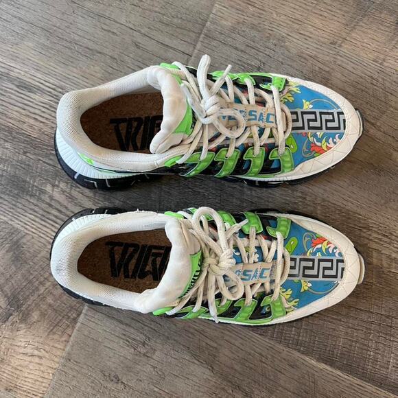 Versace Trigreca Sneakers – Multicolor – Size 40 - Picture 2 of 6